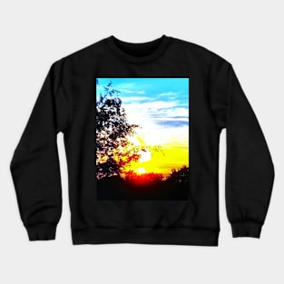 Sky Swallowing Sun Crewneck Sweatshirt